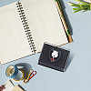 Plastic Badge Storage Box CON-WH0086-121D-6