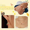 12Pcs 12 Styles Brass Micro Pave Cubic Zirconia Pendants KK-CJ0004-30-7