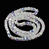 Electroplate Glass Beads Strands EGLA-M031-01A-HR11-2