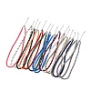 Ployester Core-Wrapped Round Cord Necklace Making KK-CBACFA2-03P-1