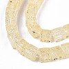 Crackle Glass Beads GLAA-S192-005B-3