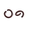 Spray Painted Iron Open Jump Rings IFIN-T017-04C-02-2