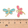 304 Stainless Steel Enamel Pendants STAS-K306-52G-3