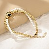 Brass Multi-strand Bracelets BJEW-M056-09G-04-1