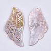 Freshwater Shell Big Pendants SHEL-T016-07-2