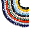 Electroplate Glass Beads Strands EGLA-X0007-01F-4mm-1