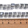 Electroplate Glass Beads Strands EGLA-H108-01A-PL05-2