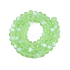 Transparent Glass Beads Strands EGLA-A044-T8mm-MB09-3