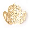 Brass Filigree Joiners Links KK-F772-17-3