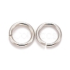 Brass Open Jump Rings KK-M165-7mm-01P-NR-2