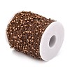 Brass Flat Oval Cable Chains CHC018Y-R-4