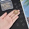 80Pcs Eco-Friendly Plastic Earring Hooks STAS-UN0054-49-4