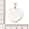 304 Stainless Steel Pendants STAS-H182-11A-P-3