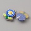 Translucent Resin Pendants RESI-TAC0019-08E-2