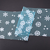 Snowflake Deco Mesh Ribbons OCOR-BC0006-05L-7