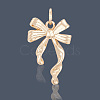 12Pcs Brass Pendants KK-BBC0020-26-6