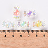 Transparent Acrylic Beads X-TACR-S152-03B-4