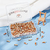 200Pcs Brass Ball Chain Connectors KK-BBC0004-70-6