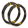 Textured Round Aluminum Craft Wire AW-BC0003-21A-5