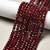 Natural Malaysia Jade Bead Strands G-A147-4mm-A09-1
