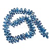 Electroplate Glass Beads Strands EGLA-J068-AB08-4