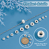 24Pcs 6 Style 925 Sterling Silver Spacer Beads STER--PH0001-25-3