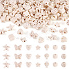 140Pcs 7 Styles Synthetic Howlite Beads G-TA0002-66-1