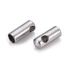 Tarnish Resistant 201 Stainless Steel Cord Ends STAS-F250-10P-I-2