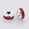 Brass Rhinestone Spacer Beads RB-A014-Z8mm-21S-NF-2
