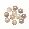 Natural Gray Agate Cabochons G-R416-14mm-15-1
