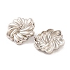 Brass Stud Earrings for Women EJEW-U015-05P-2