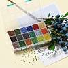 FGB 450G 18 Colors 12/0 Grade A Round Glass Seed Beads SEED-JP0012-15-2mm-5