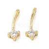 Brass Pave Clear Cubic Zirconia Charms CU-CBA9FFD-11G-08-1