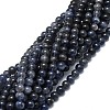 Natural Iolite Beads Strands G-E576-05A-1
