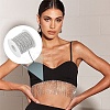 Brass Rhinestone Strass Chains CHC-T001-SS14-01S-6