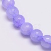 Dyed Natural Green Jade Beads Strands JBS053-6MM-29-1