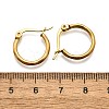 304 Stainless Steel Hoop Earrings X-EJEW-D195-G-4