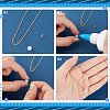 90Pcs 3 Styles 304 Stainless Steel Cup Pearl Peg Bails Pin Pendants STAS-ME0002-96-3