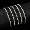 Brass Rhinestone Strass Chains CHC-T001-SS12-01S-1