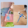30Pcs Heart Shaped Silicone Cable Zip Ties AJEW-TADJ0001-11-6