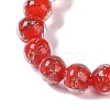 Handmade Gold Sand Lampwork Beads LAMP-Z009-01B-4