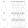 316 Surgical Stainless Steel Hoop Earrings Findings STAS-UN0002-79P-1