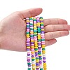 Handmade Polymer Clay Beads Strands CLAY-N008-008L-6