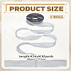1Roll Polyester Lace Trim OCOR-LP0002-16B-2