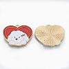 Alloy Enamel Pendants LS-ENAM-T011-04KC-RS-2