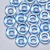 Transparent Spray Painted Glass Beads GLAA-S190-003A-01-1