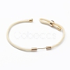 Braided Nylon Cord Bracelet Making MAK-A017-D01-08G-2