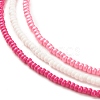 3Pcs Glass Seed Beaded Necklaces Set NJEW-JN03827-02-4