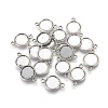 Alloy Cabochon Connector Settings PALLOY-A13117-AS-NR-2