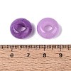 Dyed Natural White Jade European Beads G-N359-17A-12-3